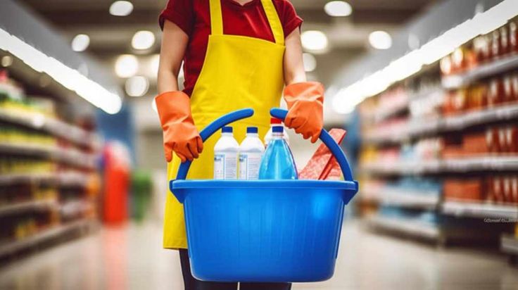 Retail complex cleaning service